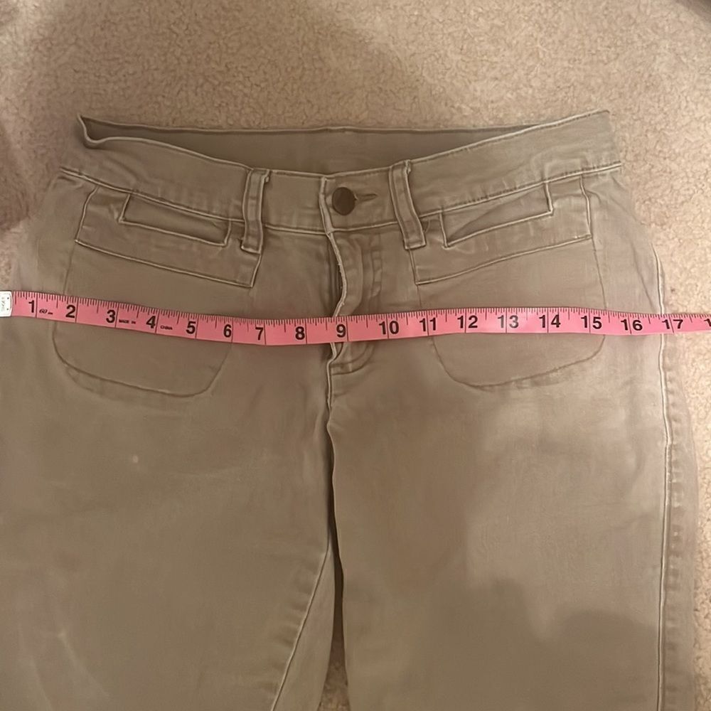 𝅺wish Tan Cropped Jeans. Size S - Picture 6 of 10